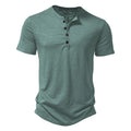 Camiseta Masculina Gola Henley Campeche