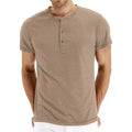 Camiseta Masculina Gola Henley Ubatuba