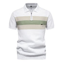 Camisa Polo Masculina em Malha Texturizada Boston