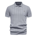 Camisa Polo Masculina em Malha Texturizada Miami