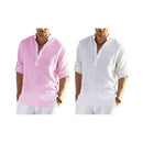 Camisa Masculina em Linho Copacabana